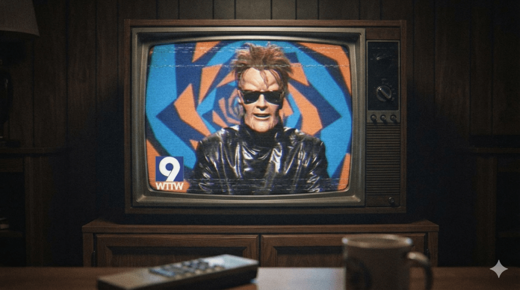 The Night a Fake Max Headroom Stole Chicago’s TV Signals—and Beat the FBI